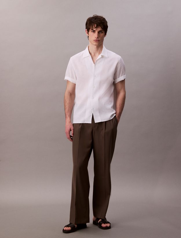 Linen Short Sleeve Shirt