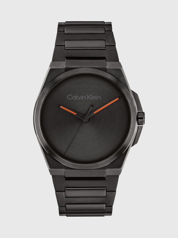 Minimal Integrated Link Bracelet Watch