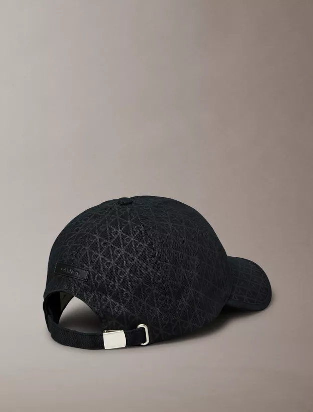 Allover Monogram Logo Baseball Cap