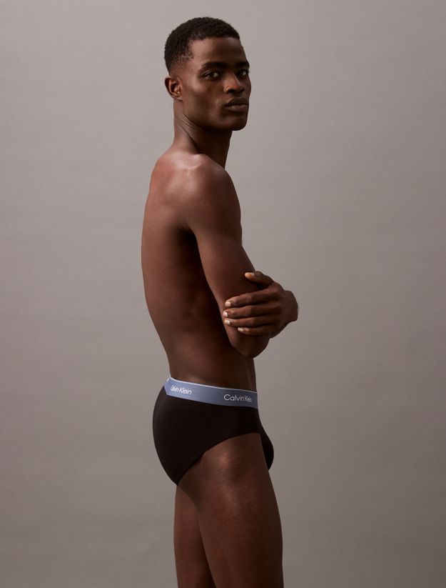 5 Pack Hip Briefs - Icon Cotton Stretch