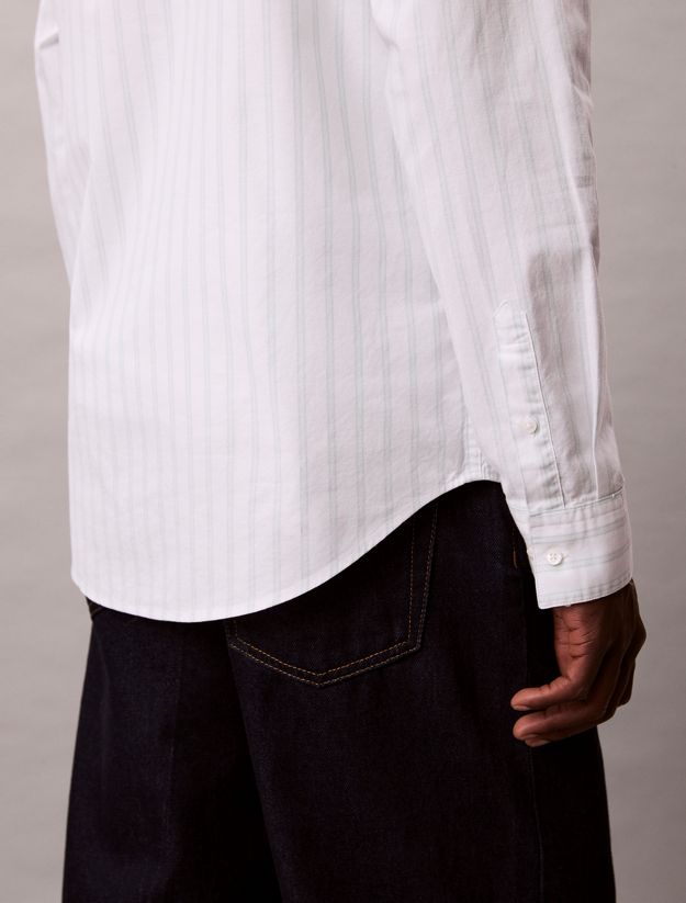 Stripe Oxford Classic Button-Down Shirt