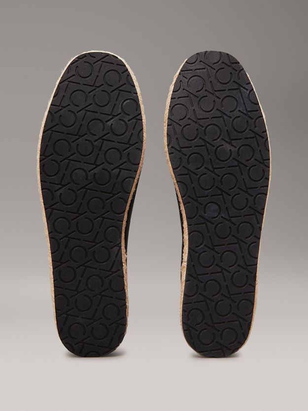 Leather Espadrille Loafers