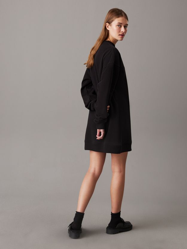 Relaxed Monogram Sweatshirt Dress