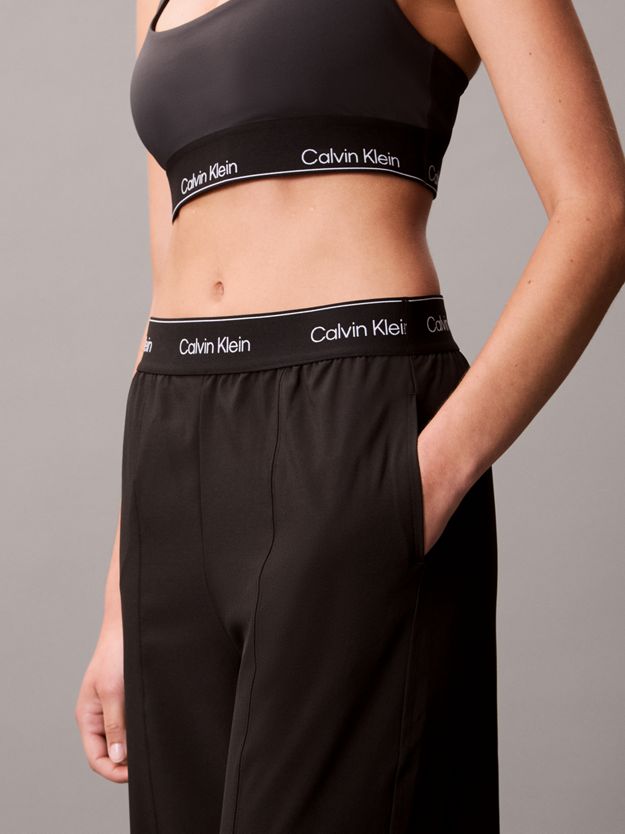 Performance Wide Leg Tracksuit Bottoms