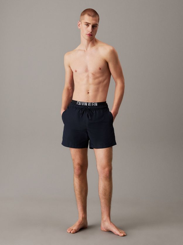 Double Waistband Swim Shorts - Intense Power
