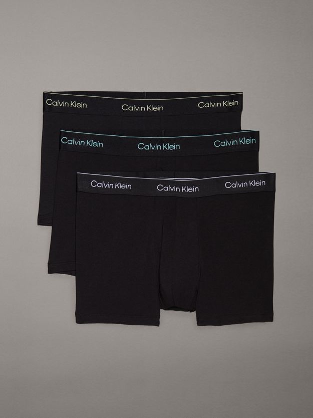 3 Pack Trunks - Icon Cotton Stretch