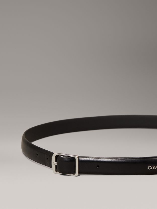 Slim Leather Belt