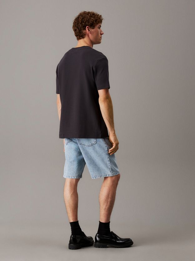 Cotton Stretch Badge T-shirt