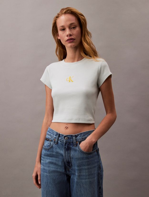 Monogram Logo Baby Tee