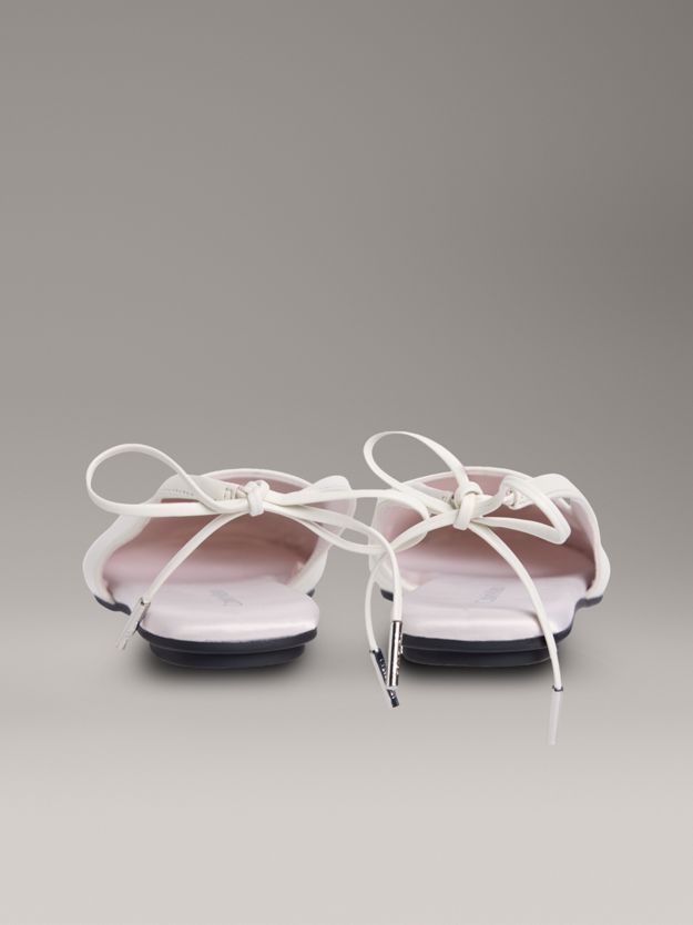Leather Slingback Ballerinas