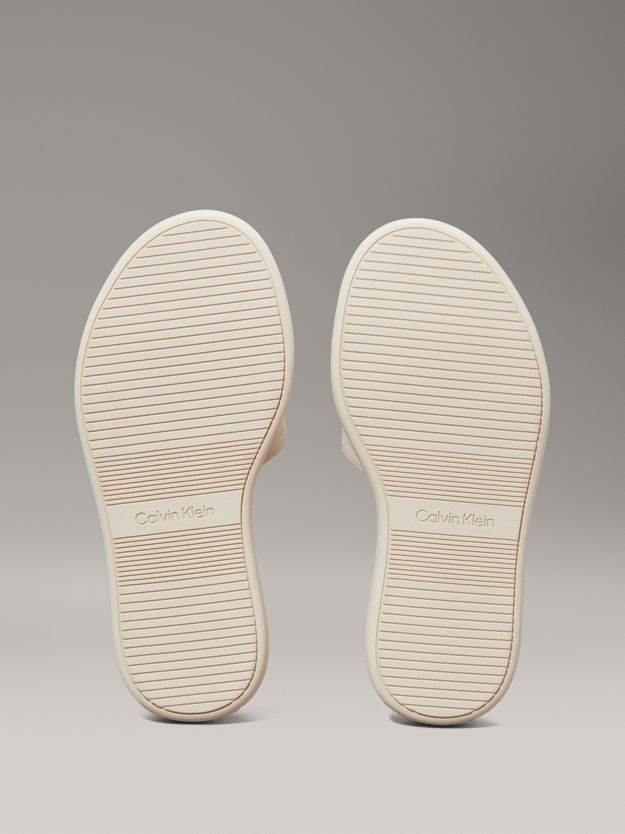 Platform Logo Jacquard Sliders