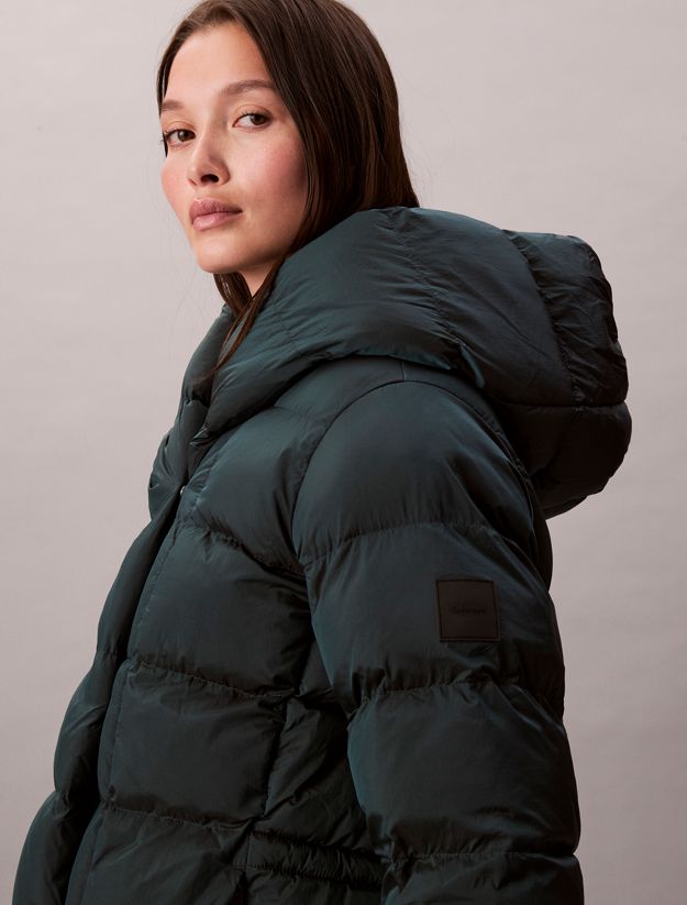 Shine Wrap Puffer Jacket