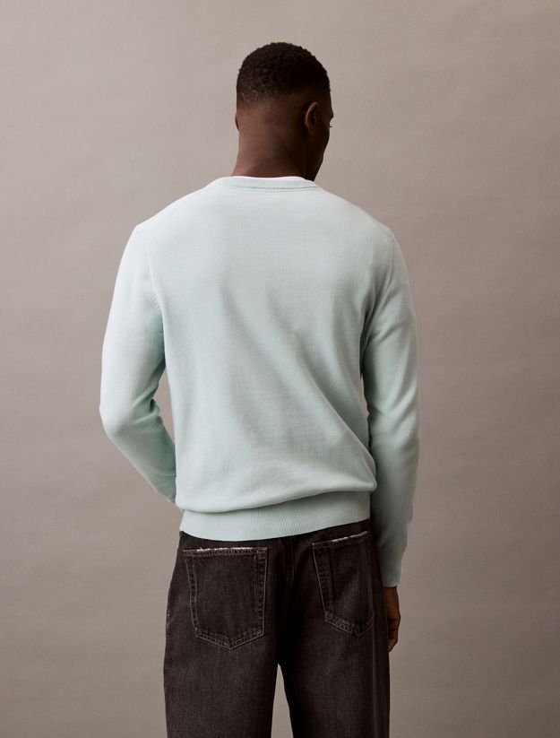 Smooth Cotton Monogram Jumper