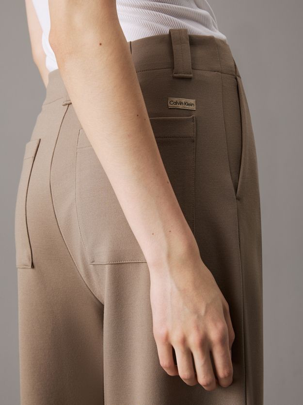 Milano Jersey Wide Leg Trousers