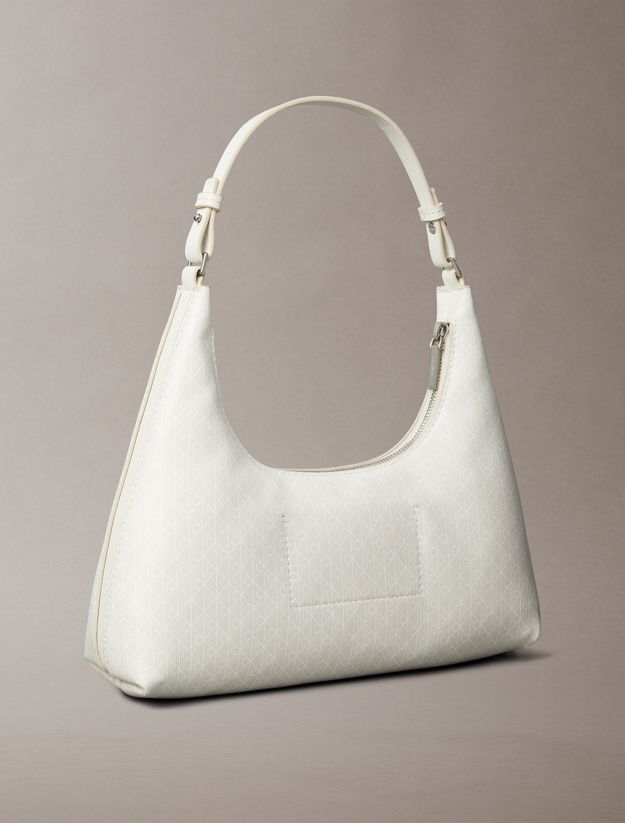 Allover Monogram Logo Shoulder Bag