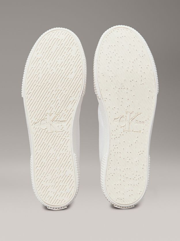 Canvas Low Profile High-Top Trainers