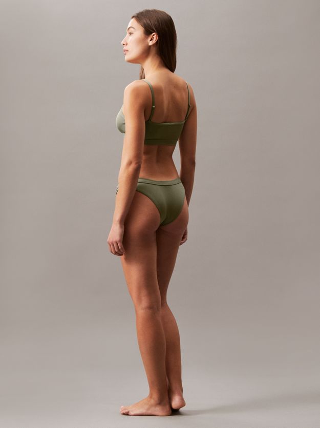 Dipped Bikini Bottoms - CK Rib