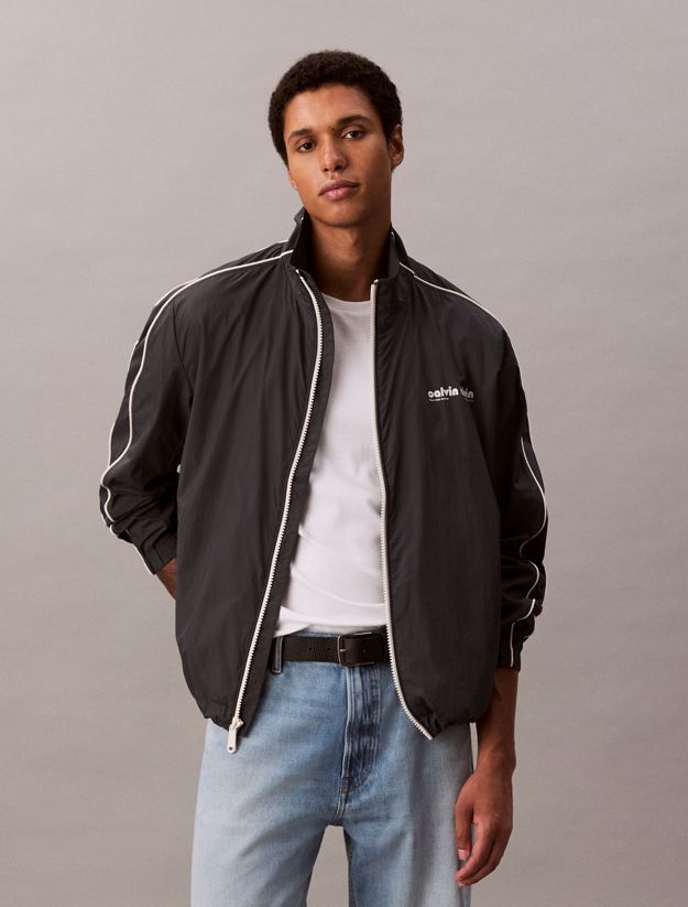 Nylon Track Jacket