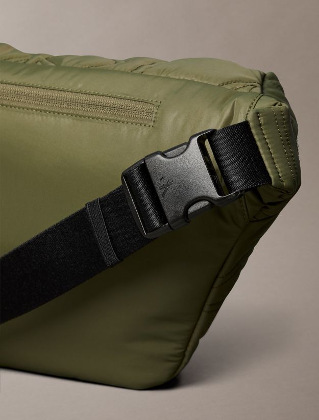 Puffer Monogram Logo Sling Bag