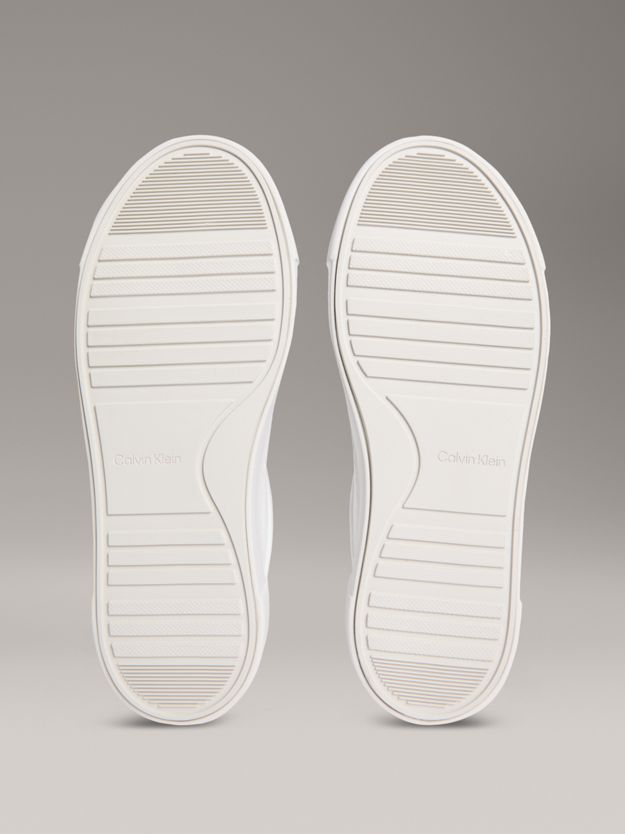 Leather Platform trainers