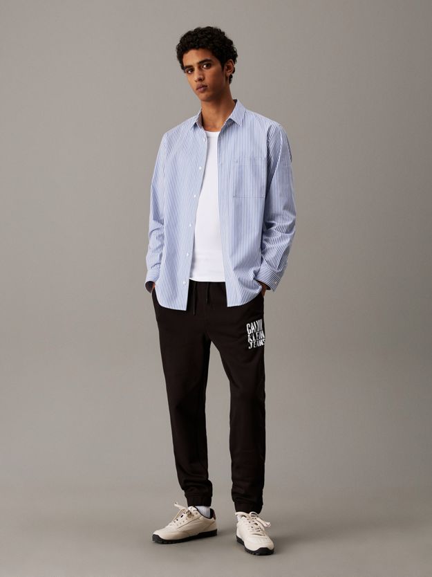 Cotton Terry Logo Joggers