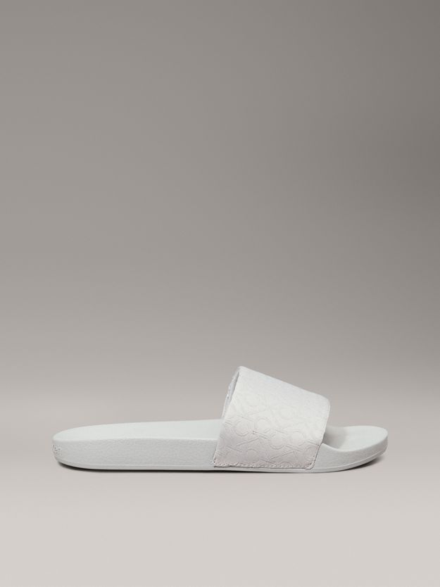 Logo Jacquard Sliders