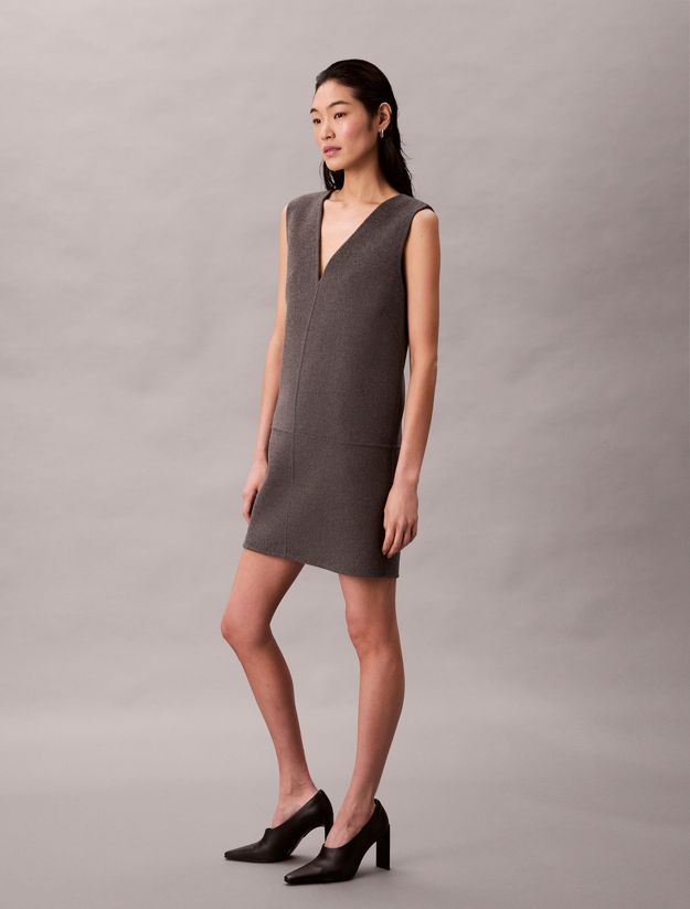 Double Face Wool Dress