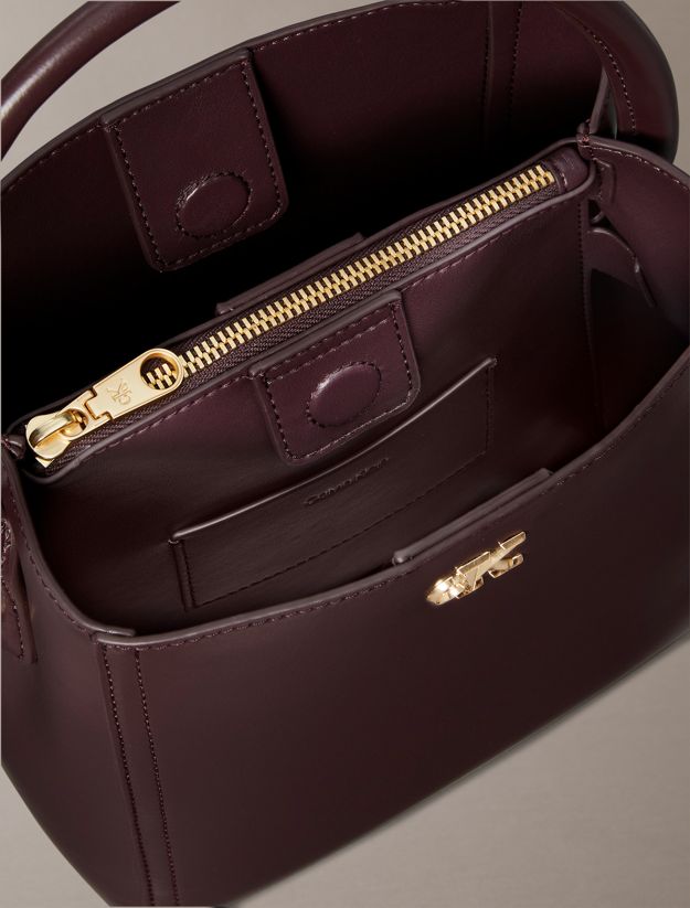 Monogram Logo Hardware Bucket Bag