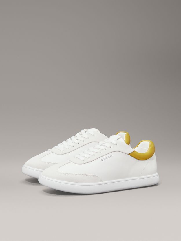 Leather Low Profile Trainers