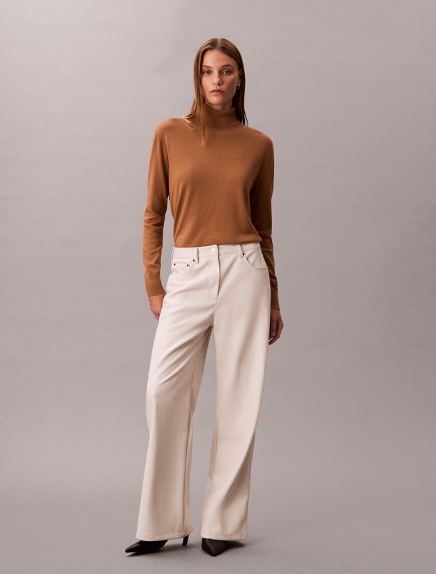 Merino Roll Neck Jumper