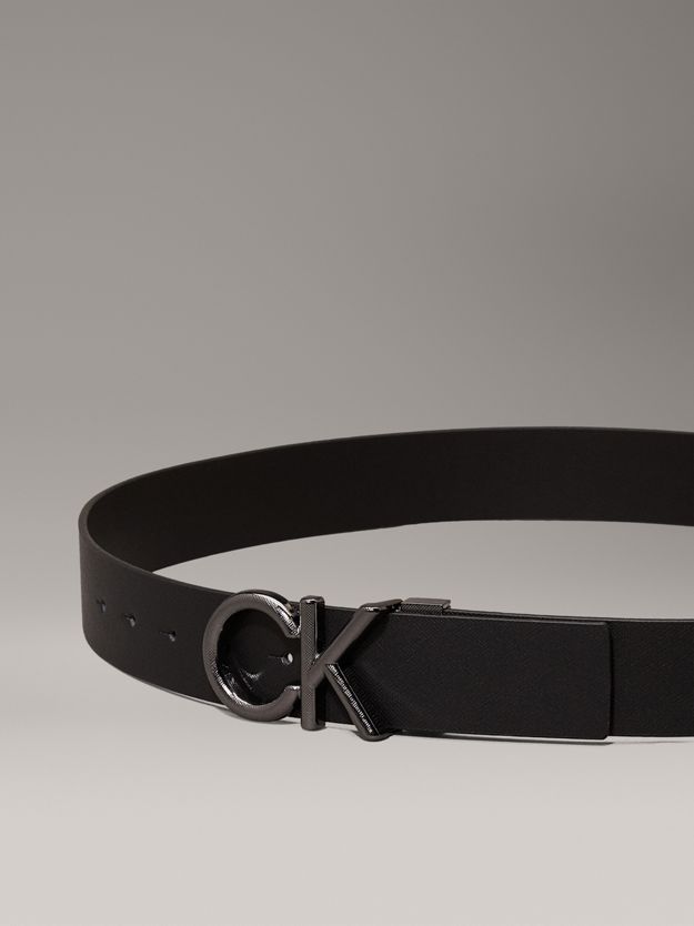 Leather Logo Belt