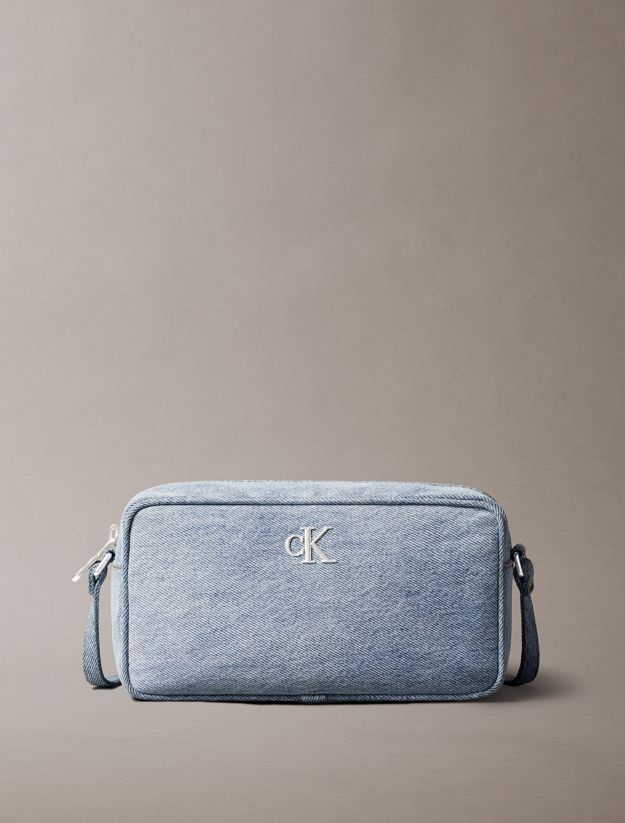 Denim Crossbody Camera Bag