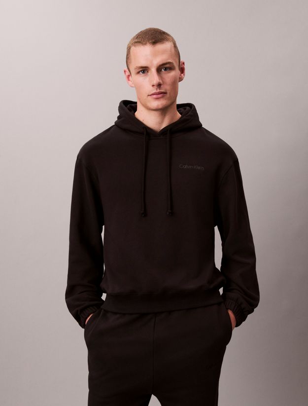 Cotton Terry Blend Lounge Hoodie