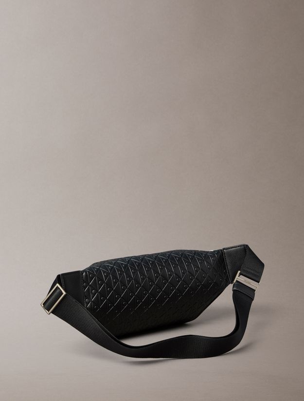 Embossed Allover Monogram Waistpack