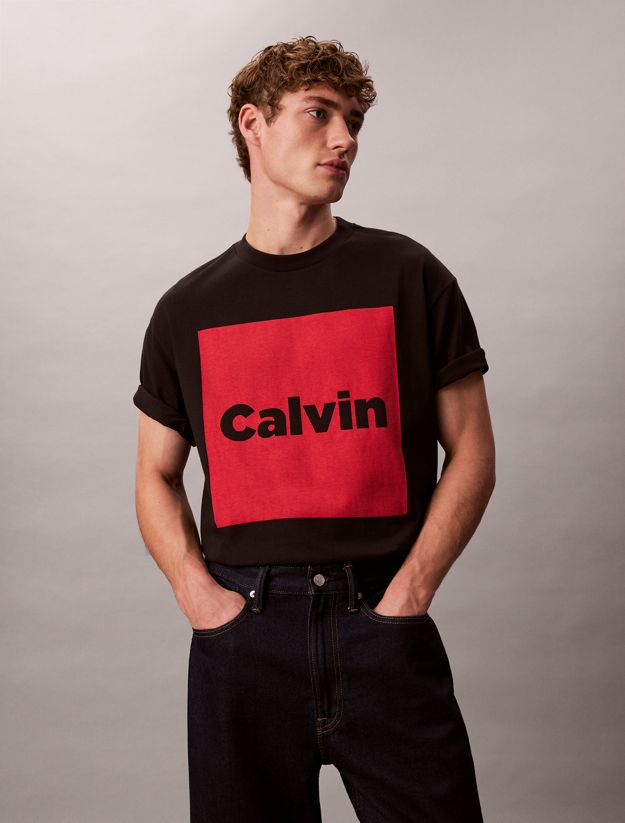 Logo Box Graphic Relaxed T-Shirt