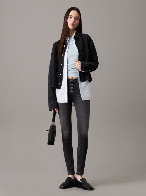 Mid Rise Skinny Jeans