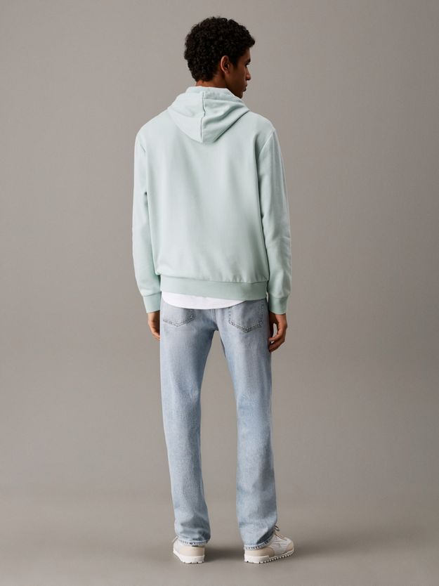 Cotton Fleece Monogram Hoodie