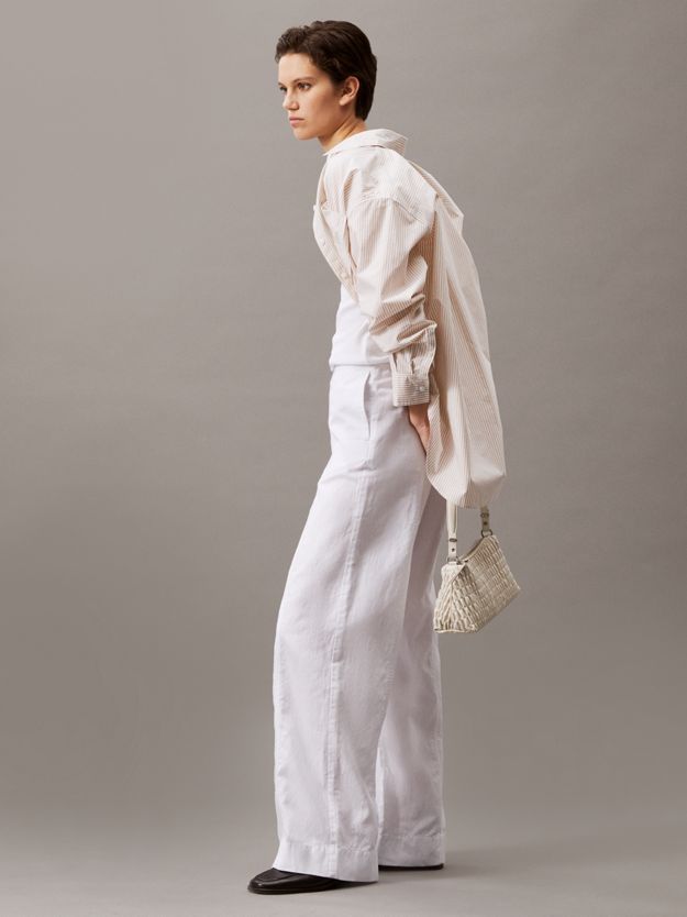 Soft Cotton Linen Trousers
