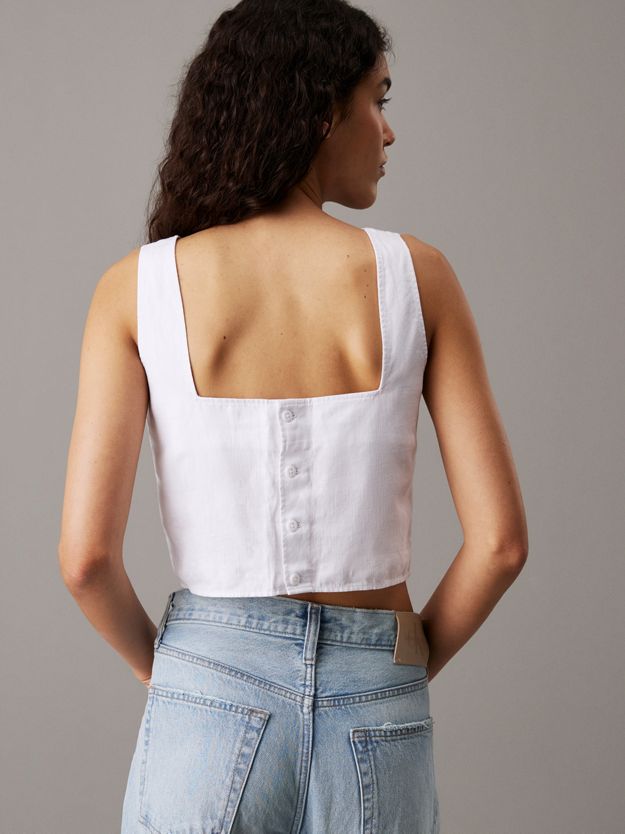 Soft Cotton Linen Twill Top