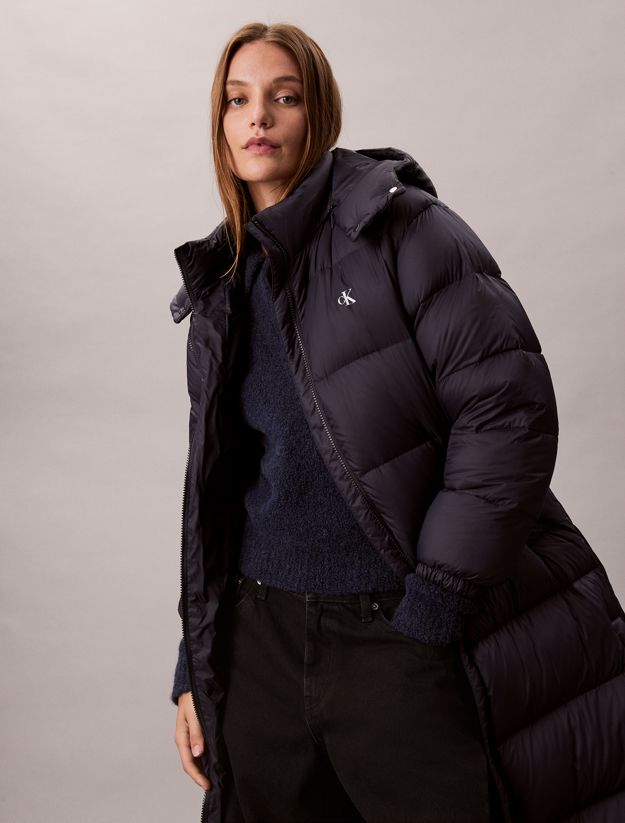 Hooded Down Puffer Coat