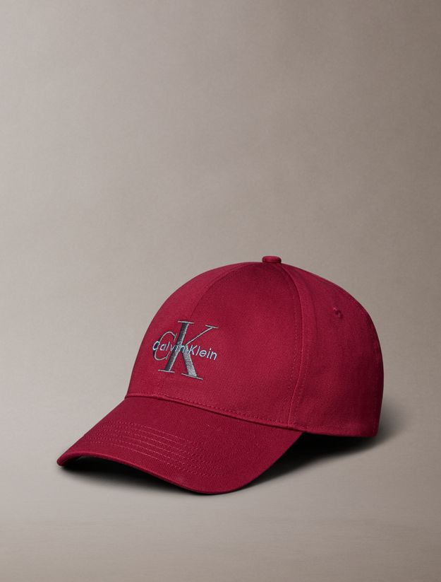 Embroidered Monogram Logo Baseball Cap
