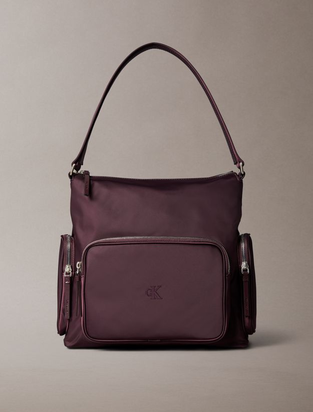 Soft Satin Nylon Satchel Handbag