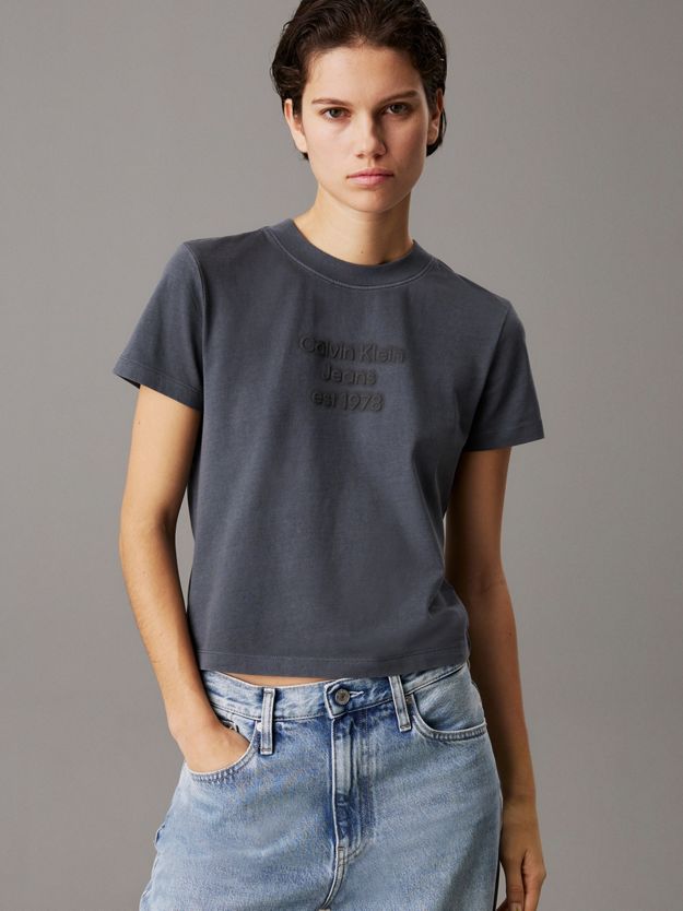 Slim Washed Logo T-shirt
