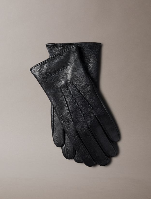Soft Nappa Leather Touchscreen Gloves