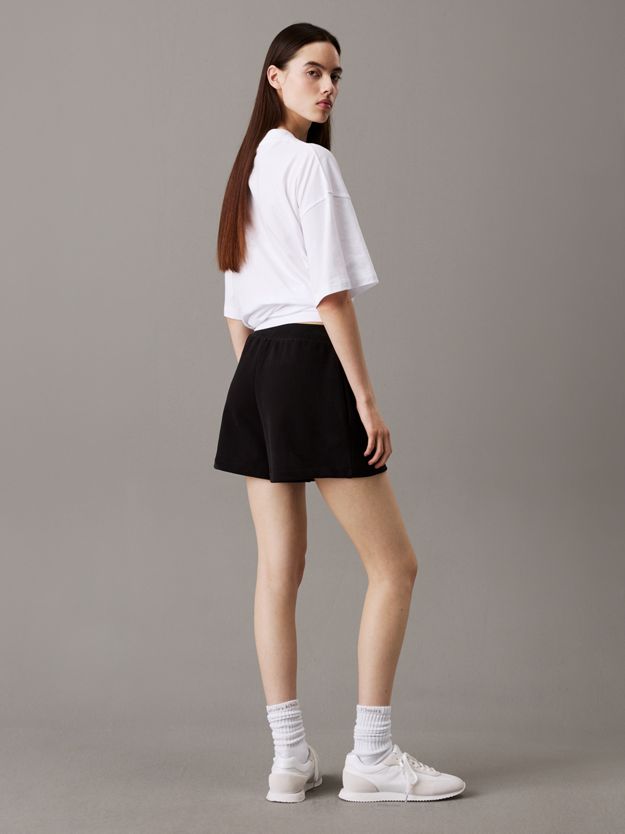 Cotton Terry Jogger Shorts