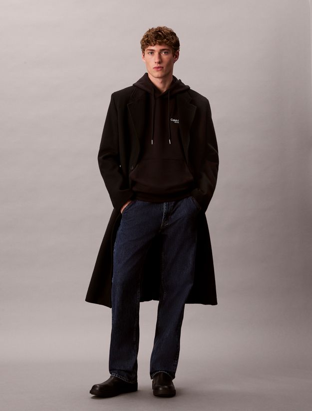 Cotton Terry Logo Hoodie