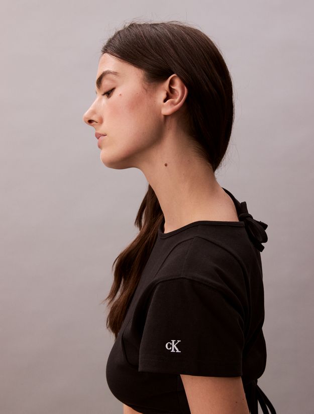 Cropped Tie-Back Top - Pride