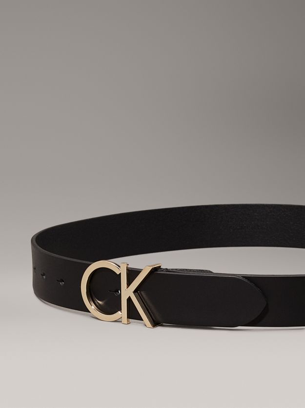 Leather Logo Belt