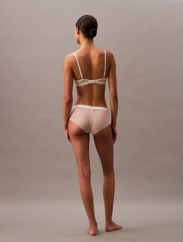 Plunge Bra - CK Black Floral Lace