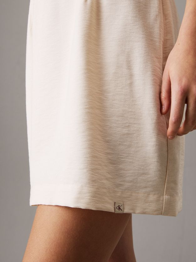 Soft Twill Utility Shirt Dress